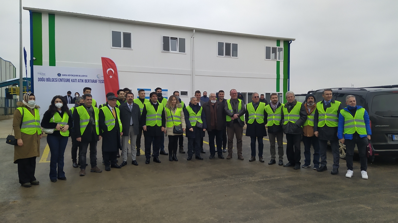 Bursa'da çöplük enerji santraline döndü (1)