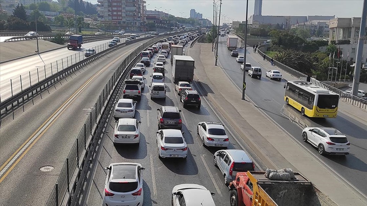 istanbul yoğun trafik