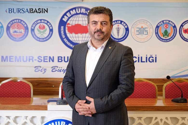 Memur Sen Bursa İl Temsilcisi Ve Eğitim Bir Sen Bursa 1 Nolu Şube Başkanı Ramazan Acar