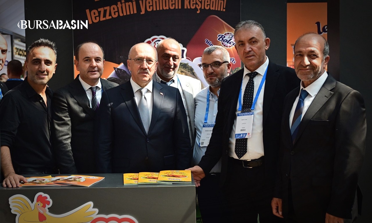 Ticaret Bakan Yardımcısı Sezai Uçarmak'ın Stant Ziyareti