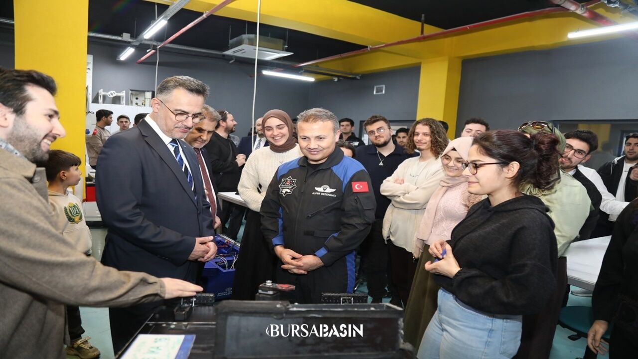 Alper Gezeravcı’dan BTÜ’de Gençlere İlham