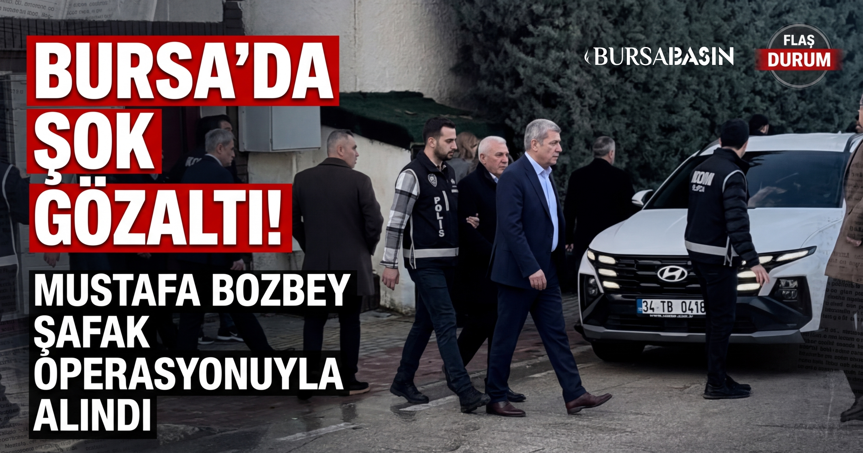 Bursa’da büyük operasyon: Başkan Bozbey gözaltında