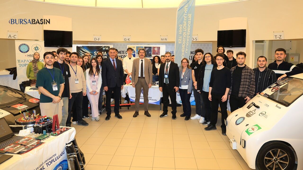 BUÜ Teknoloji Fuarı’na Öğrenci Akını