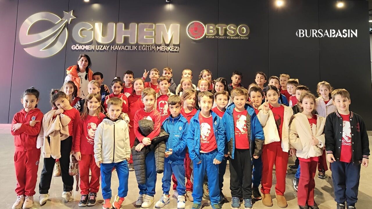 Bursa’da Minikler Uzayla Tanıştı