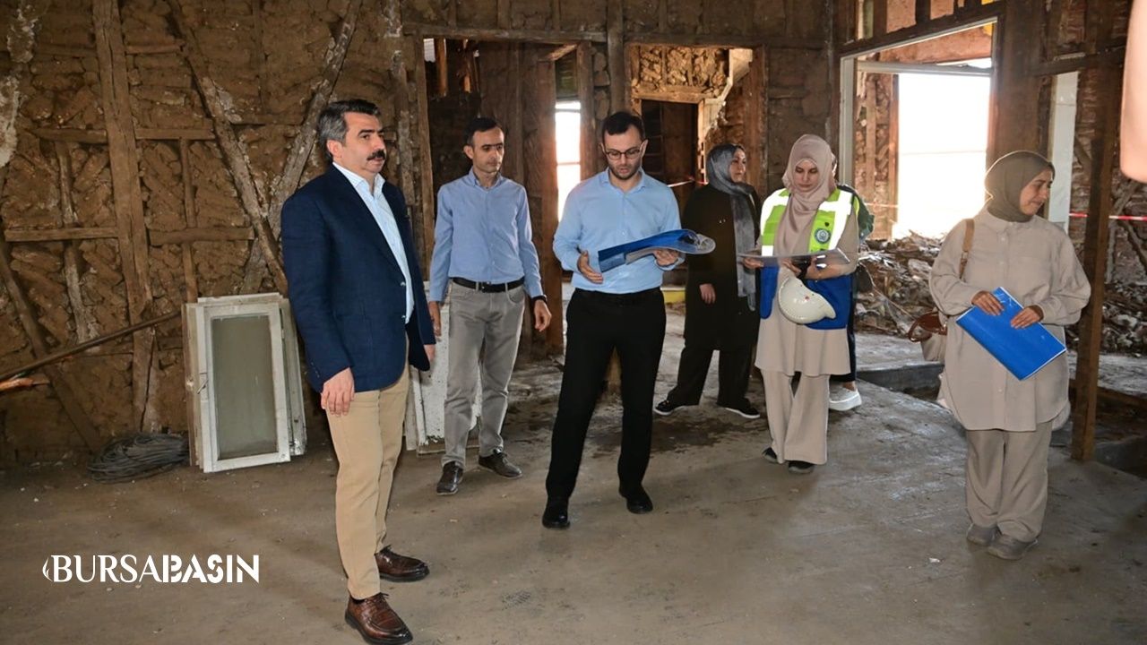 Yıldırım’da tarihi bina kütüphaneye dönüşüyor
