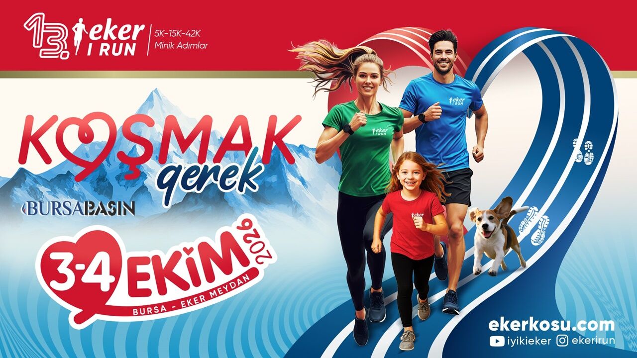 Bursa’da Eker I Run’da 19 STK İçin İyilik Adımları
