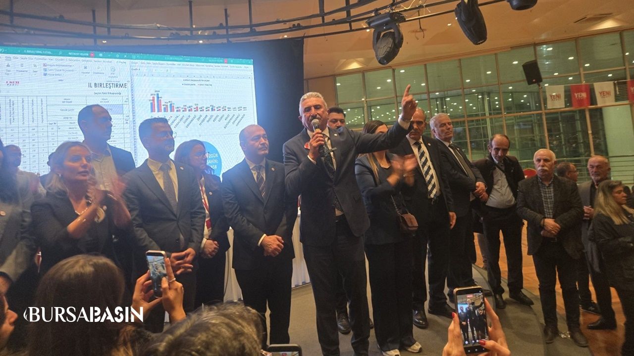 Bursa’da Nihat Yeşiltaş Yeniden İl Başkanı Seçildi