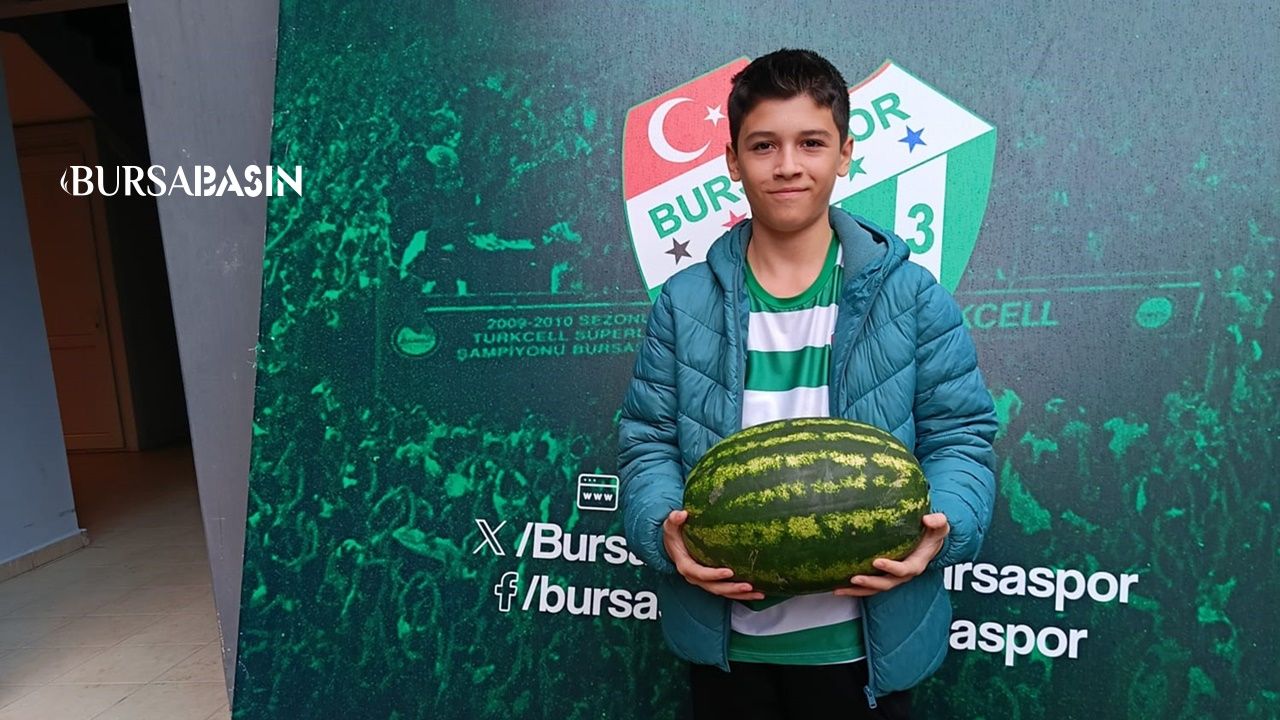 Bursaspor’a Karacabey’den 16 Karpuzluk Destek
