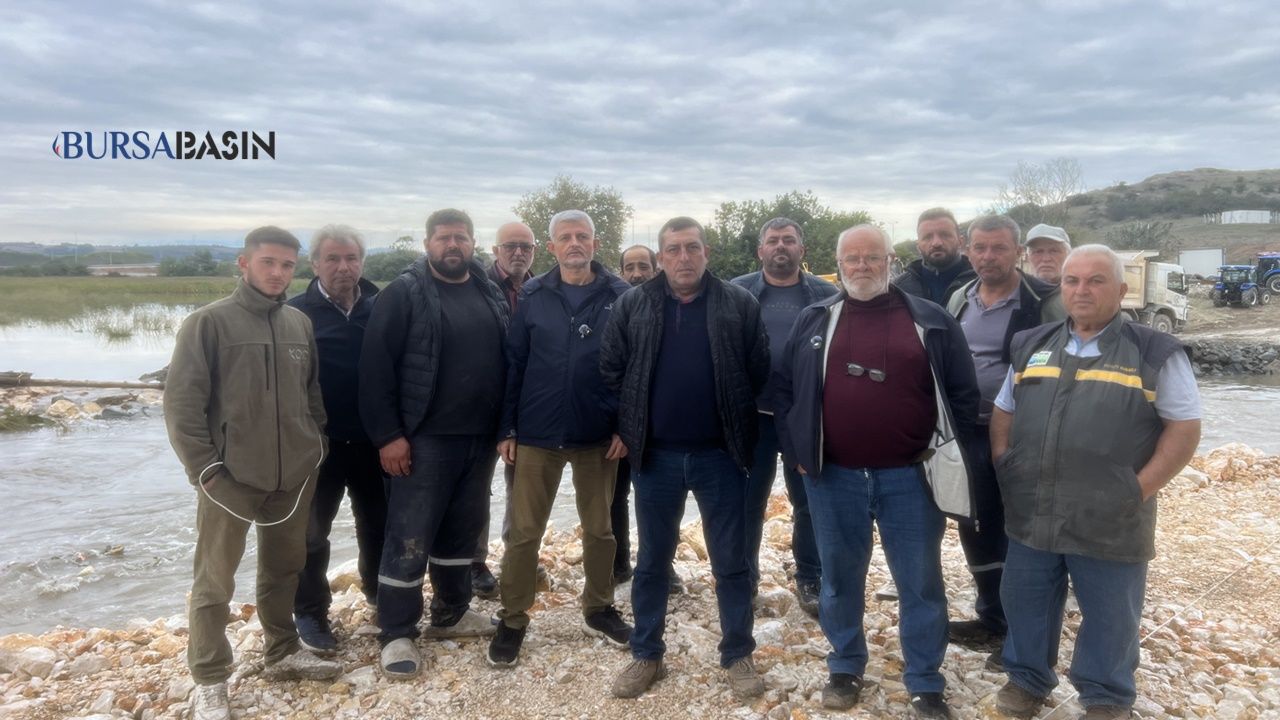 Mudanya’da Çiftçiler Ayakta: 1.500 Dönüm Arazi Sular Altında