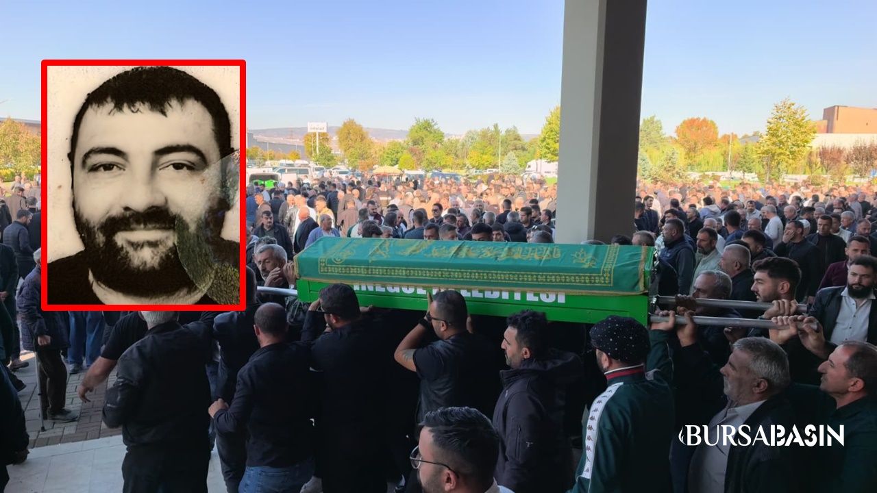 İnegöl’de Feci İş Kazasında Ölen Yasin Niğdelioğlu’na Veda