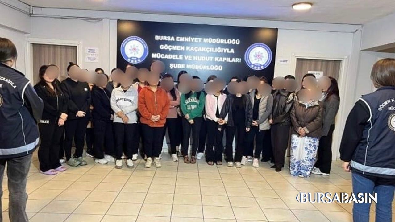 Bursa'da Kaçak Masör Operasyonu: 40 Kadın Tespit Edildi