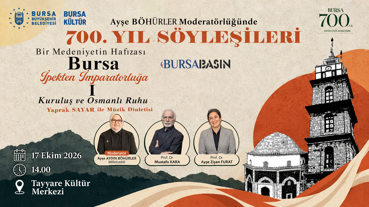 Bursa’nın Fethinin 700. Yılına Özel Söyleşiler Başlıyor