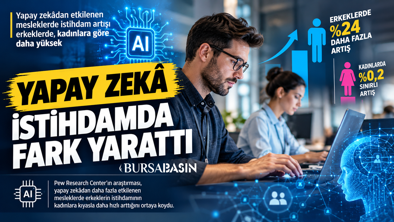 Yapay zekâ istihdamında erkekler öne geçti