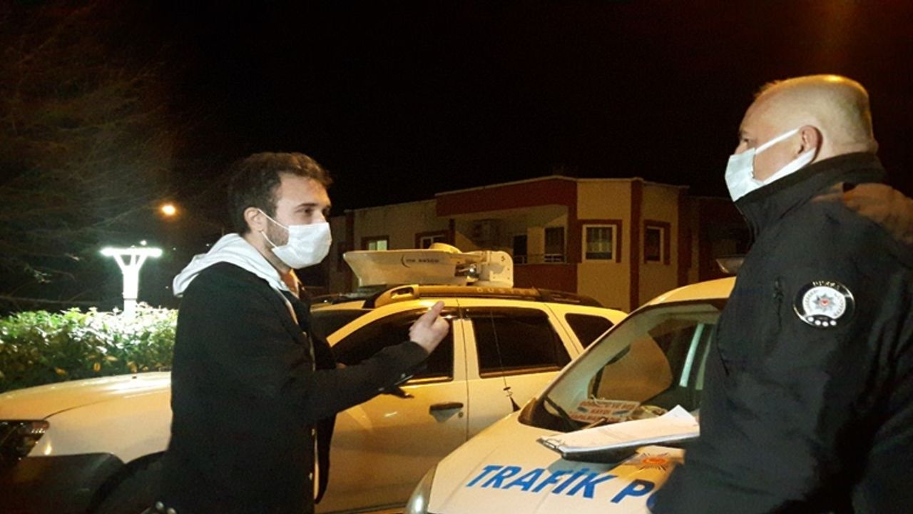 Bursa'da Kısıtlamaya Uymayan 3 Kişiye Para Cezası Kesildi