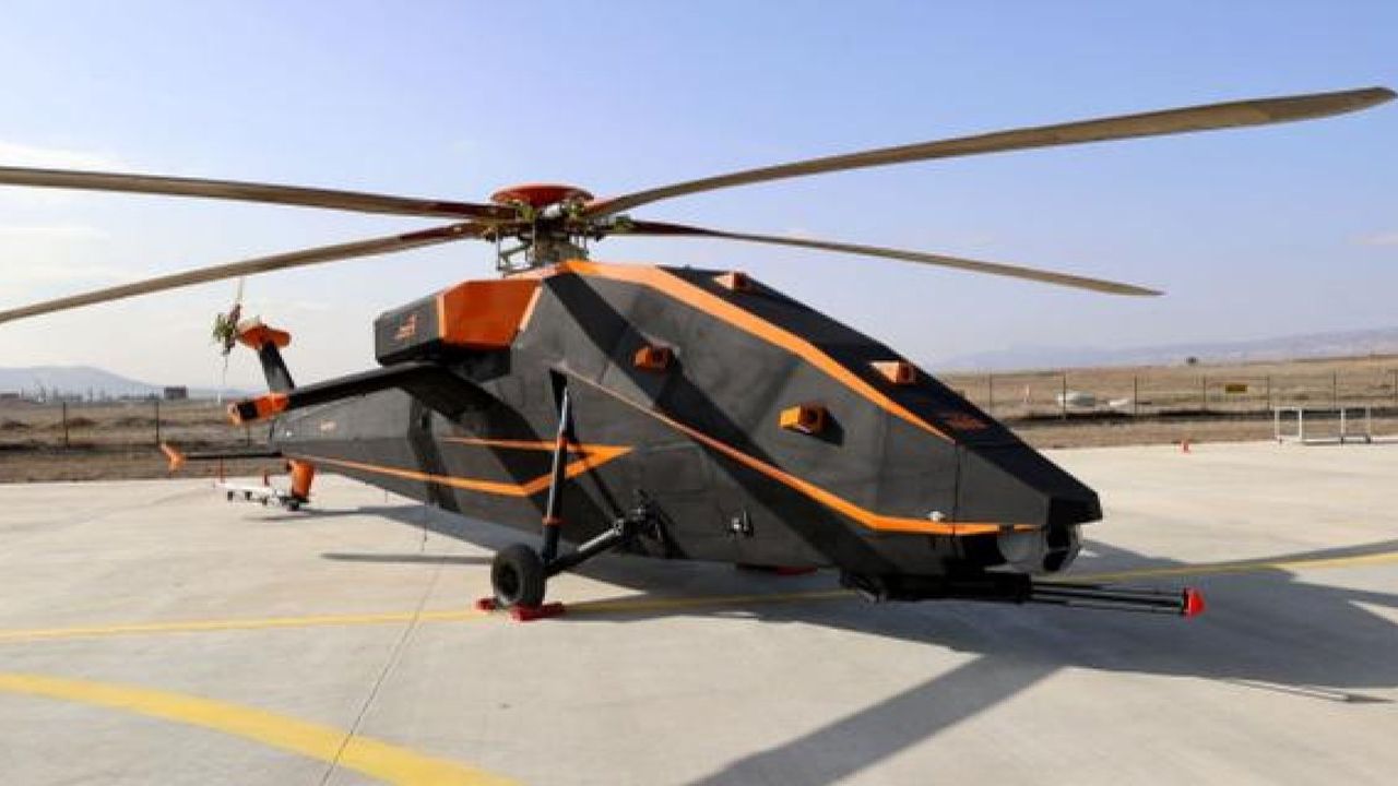 TUSAŞ'ın T-629 Elektrikli Taarruz Helikopteri Görücüye Çıktı!