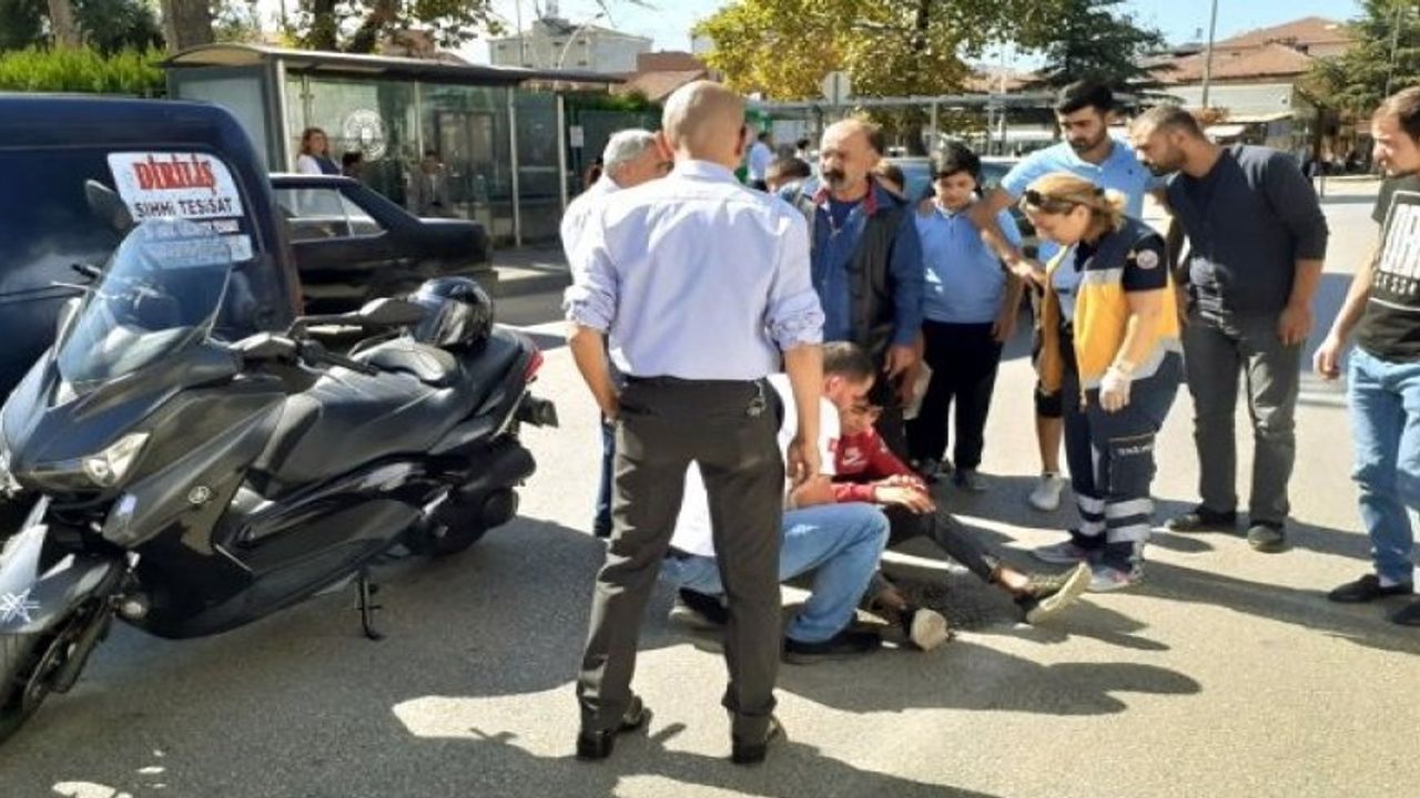 Bursa'nın İnegöl İlçesinde 2 Ayrı Kazada 2 Kişi Yaralandı