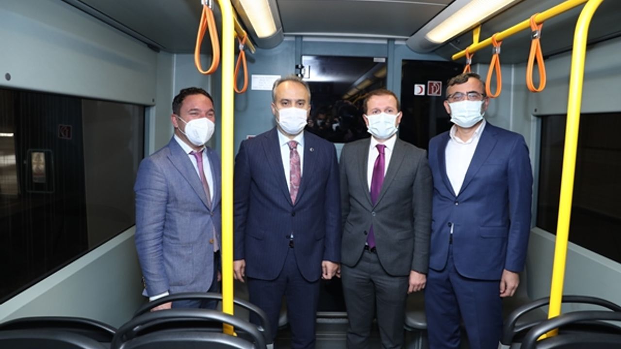 Bursa Metrosunda Bekleme Süresi Azaldı Kapasite Arttı
