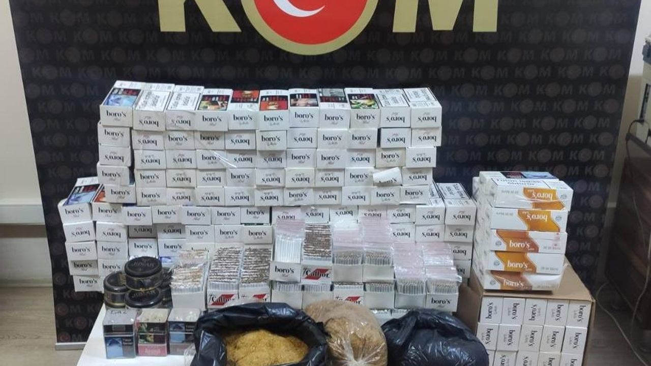 Bursa'da Kaçak Sİgara Operasyonu