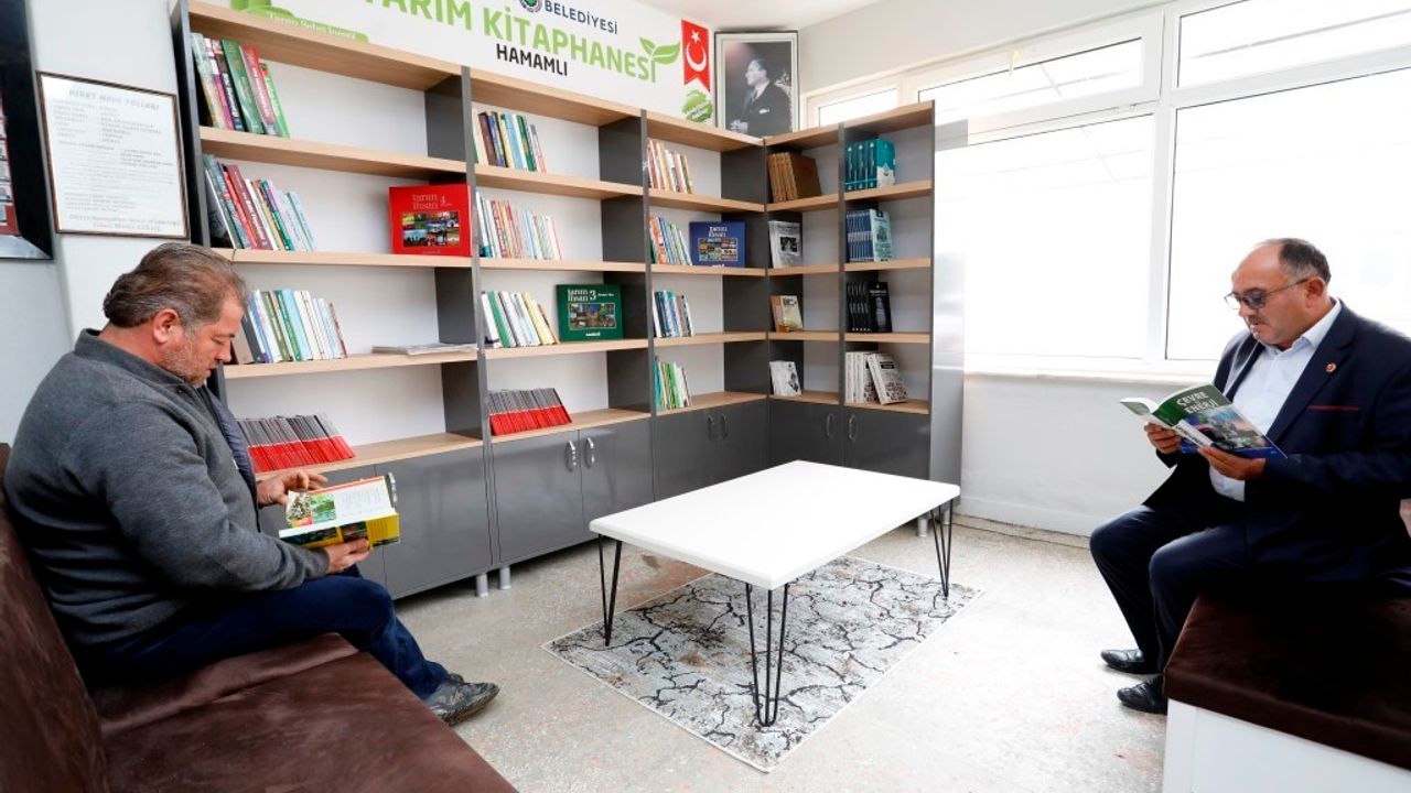 İnegöl Belediyesi Türkiye'nin İlk Tarım Kütüphanesini Açtı