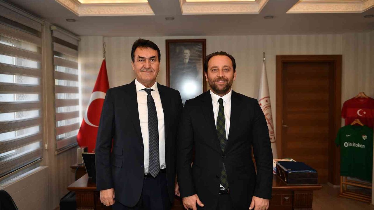 Osmanagazi Belediye Başkanı Dündar'dan Serkan Gür'e Ziyaret