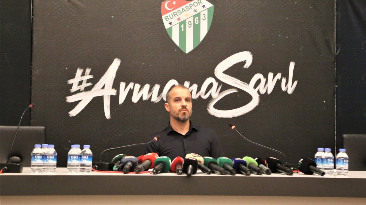 Bursaspor Teknik Direktörü Mustafa Er, açıkladı