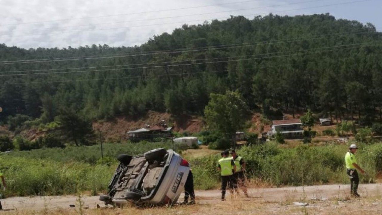 Antalya'da trafik kazası; 1 yaralı