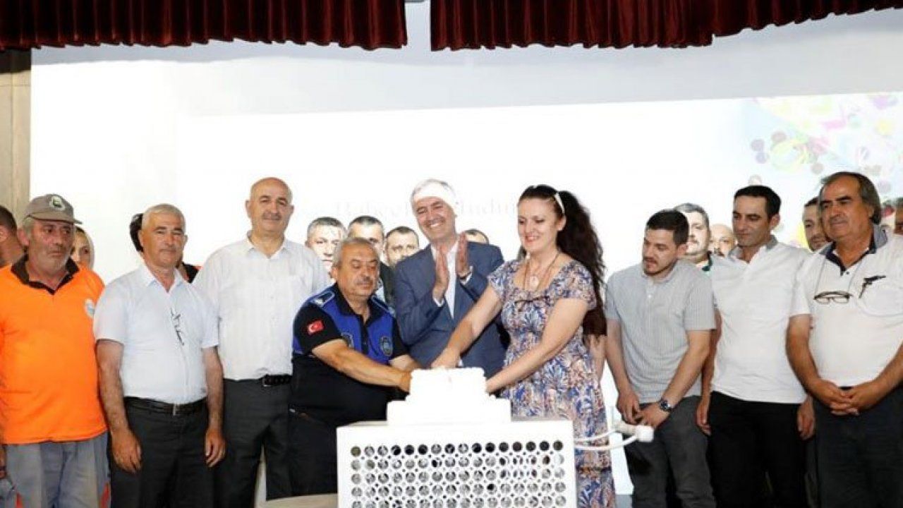 Bursa İnegöl'de 79 personele toplu doğum günü!