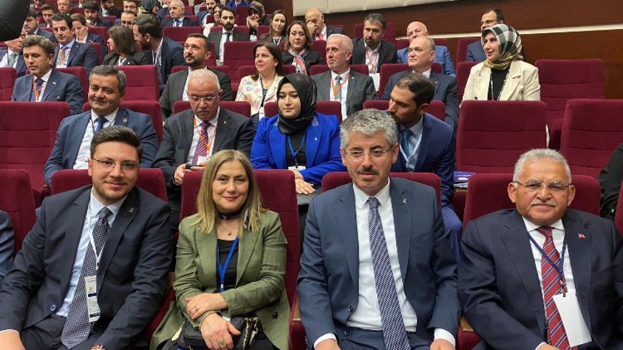 Kayseri Büyükşehir Belediye Başkanı Büyükkılıç, Ankara'da AK Parti Genişletilmiş İl Başkanları Toplantısı’na  katıldı