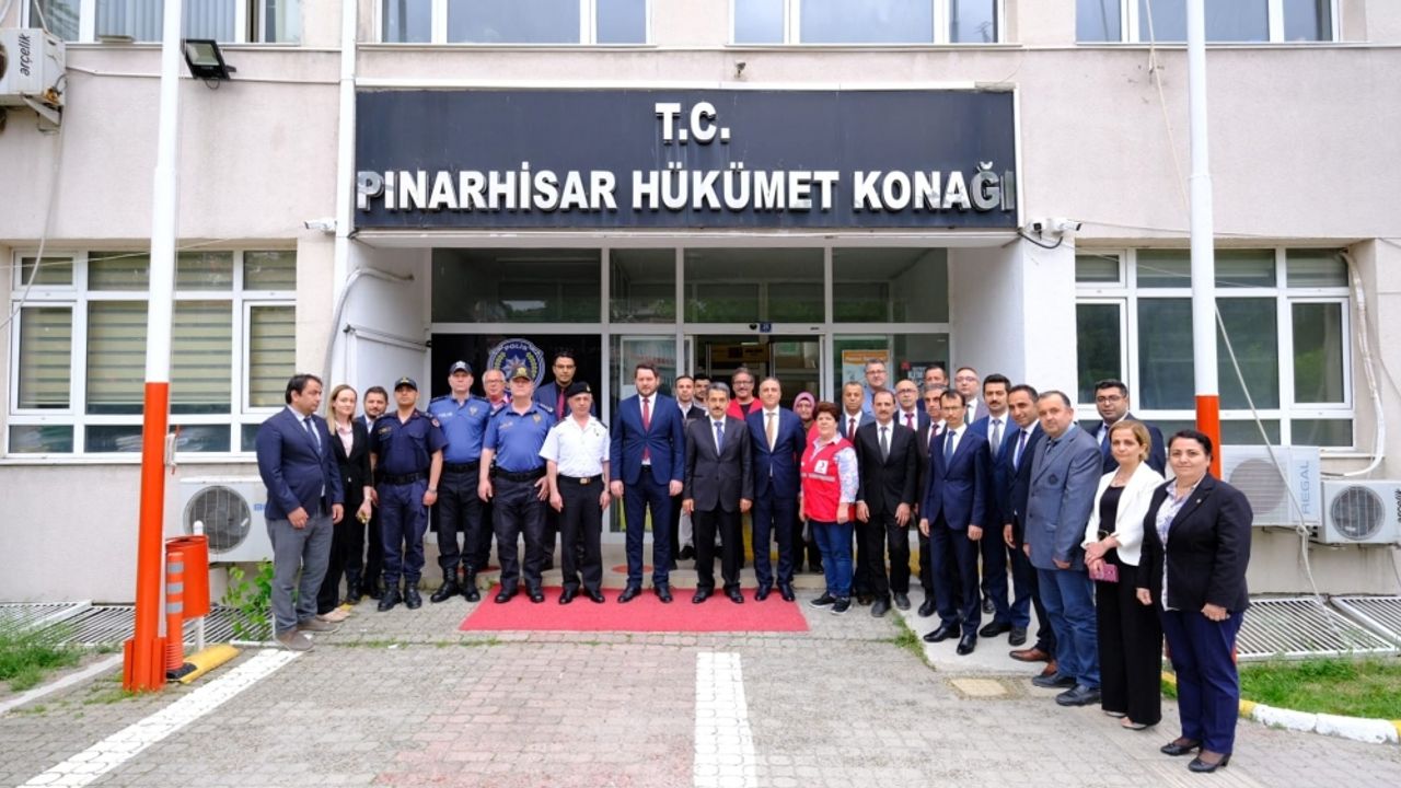 Kırklareli Valisi Ekici, Pınarhisar ilçesini ziyaret etti