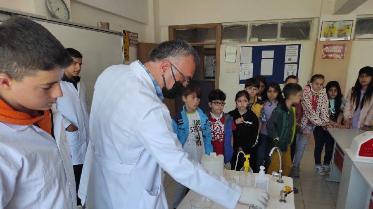 Kocaeli'de öğrencilerden Kimya Üretim Tesisi'ne ziyaret