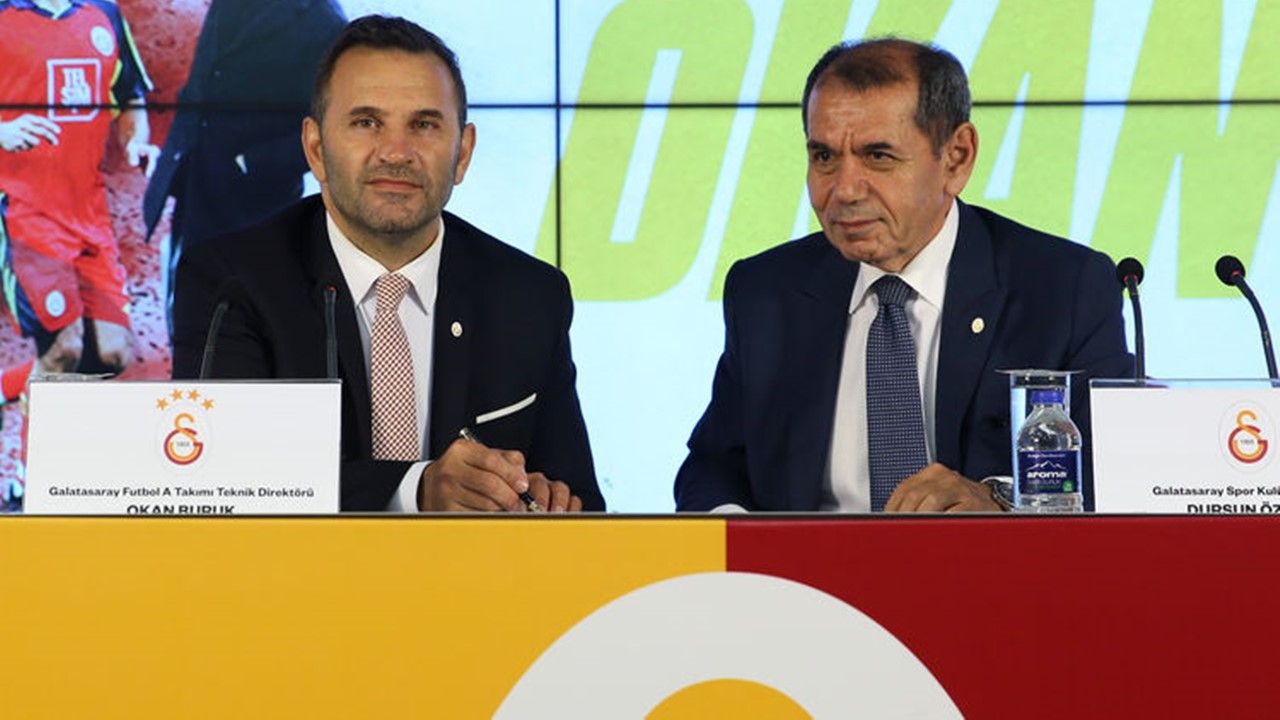 Galatasaray'ın yeni teknik direktörü Okan Buruk imzayı attı