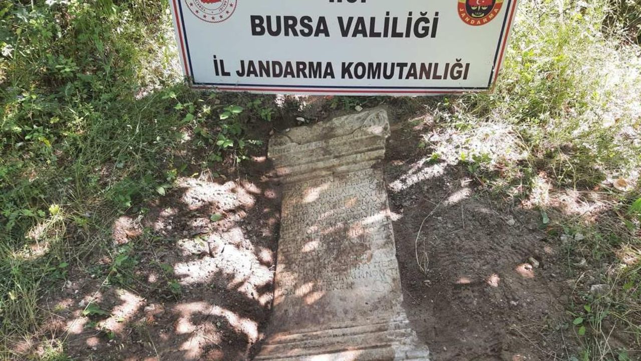 Bursa'da Tarihi Eser Operasyonu 2 Kişi Gözaltına Alındı
