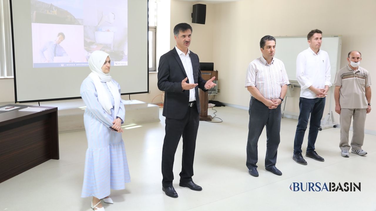 Bursa Büyükşehir Belediyesi Stajyerleri oryantasyon eğitiminde
