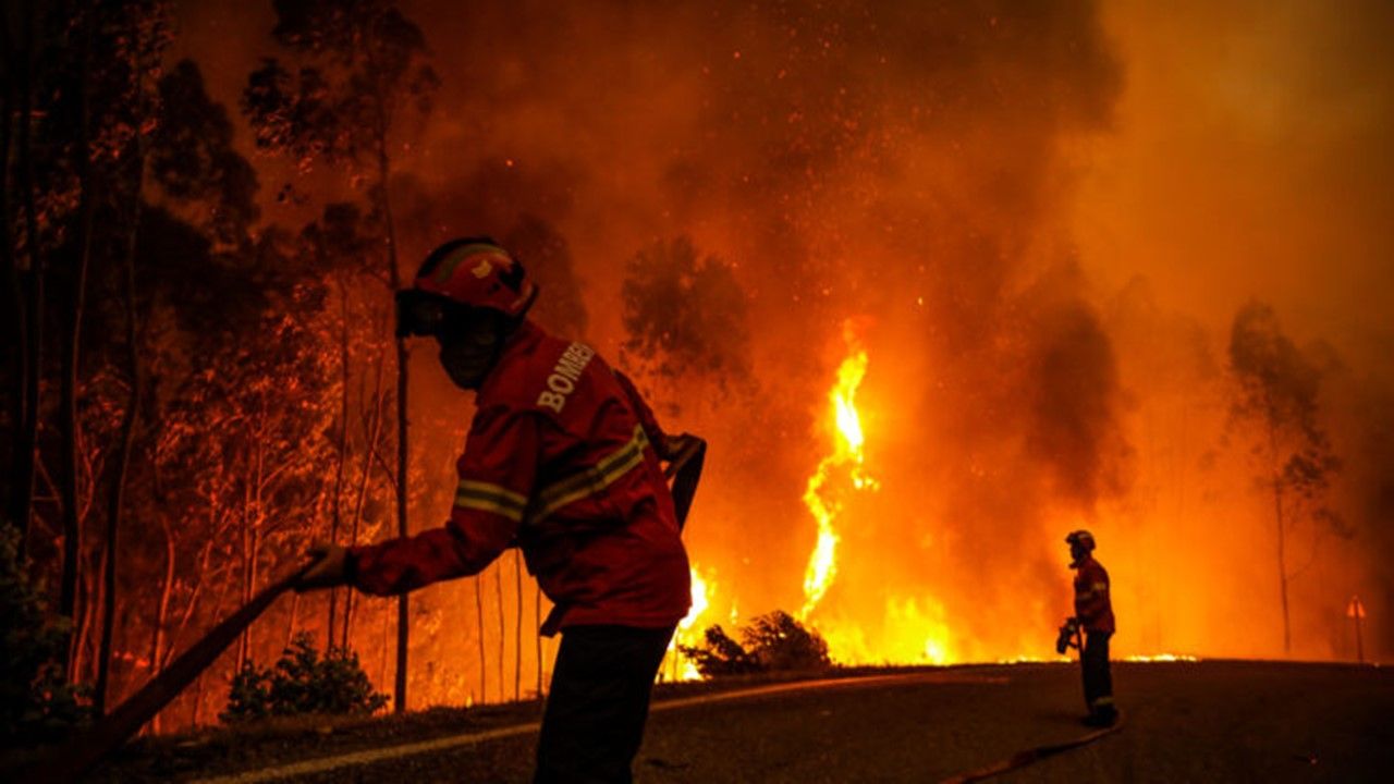ABD'de yılın büyük yangını hala söndürülemedi