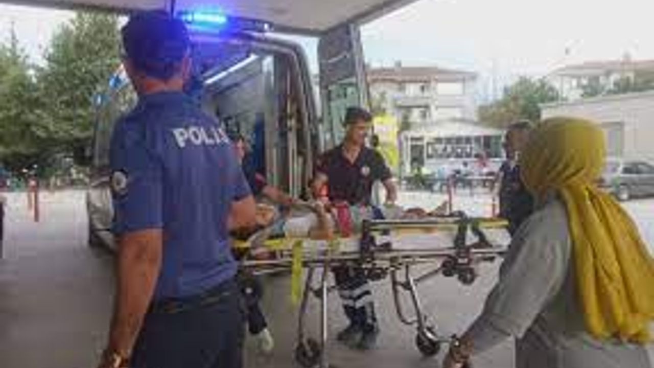 Bursa'da Korkutan Kaza 10 Yaşındaki Çocuk Yaralandı