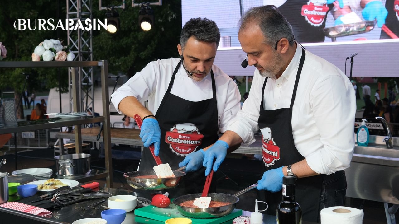 Bursa'da Gastronomi festivalinin tadı damaklarda kaldı
