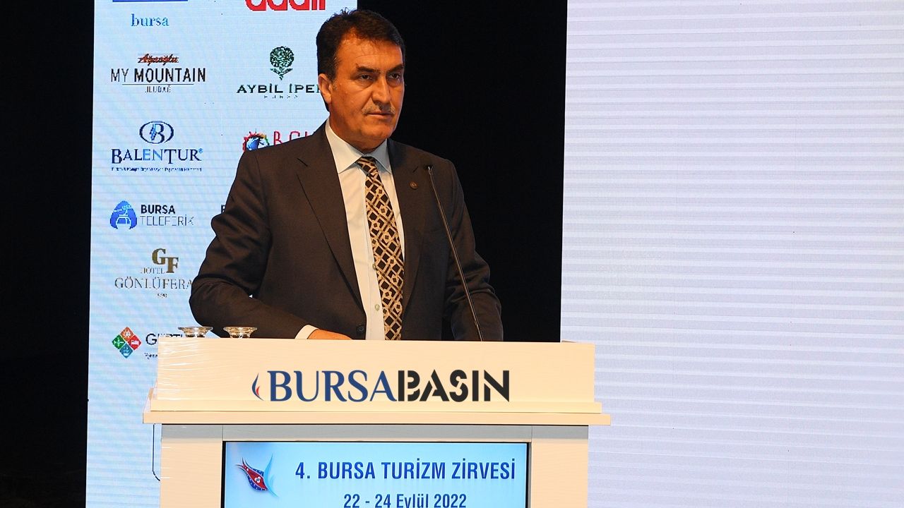 Başkan Mustafa Dündar, Turizm Zirvesi’nde Konuştu