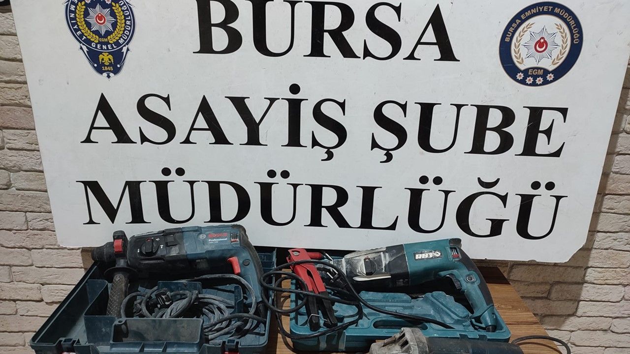 Bursa'da hırsızlık şüphelisi iki kardeş tutuklandı
