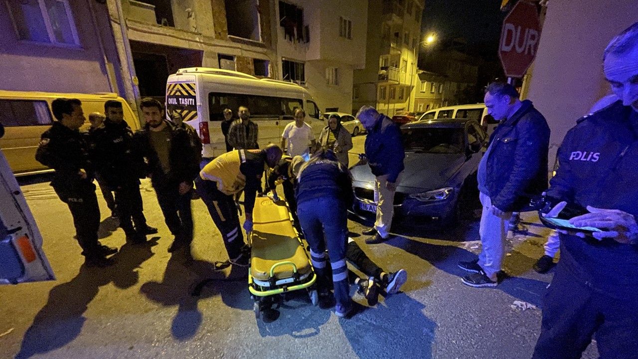 Bursa’da Sokak ortasında silahla vurulan kadın yaralandı
