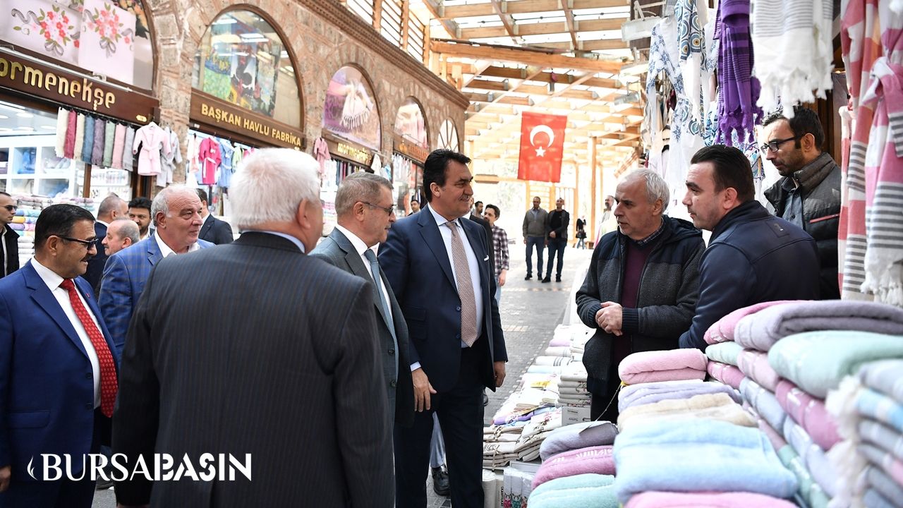 Başkan Mustafa Dündar'dan esnaf ziyareti