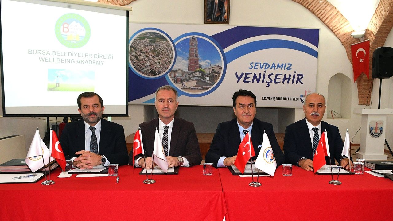 Bursa Belediyeler Birliği Yenişehir’de Toplantı Düzenledi