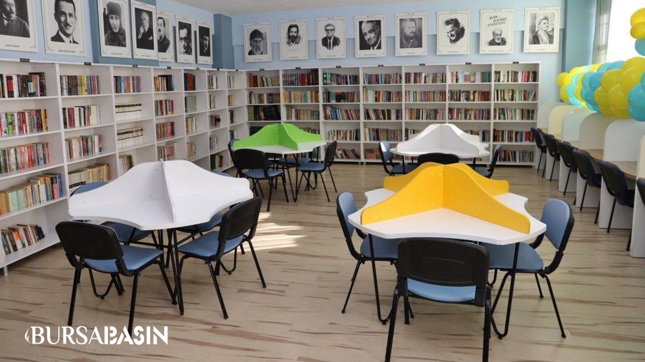 Bursa'da Okul Kütüphanelerinde Kitap Sayısı 3,5 Milyona Yaklaştı