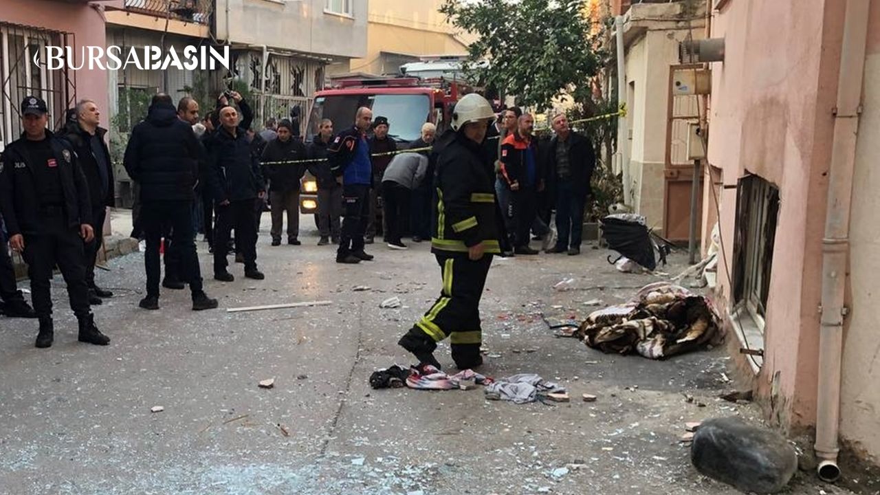 Bursa Osmangazi'de patlama! 1 Yaralı