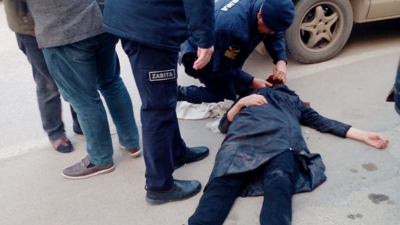 Bursa’da araçtan düşen kadın yaralandı