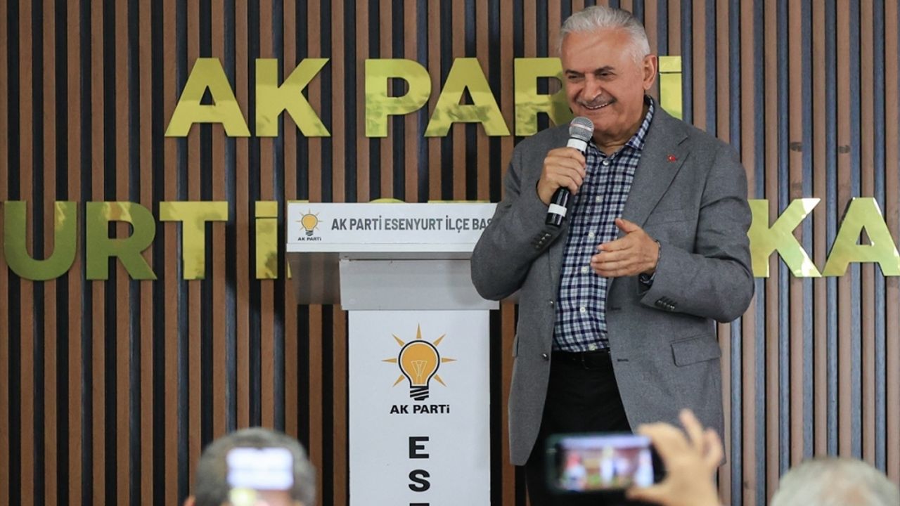 AK Parti Genel Başkanvekili Yıldırım, Esenyurt'ta konuştu
