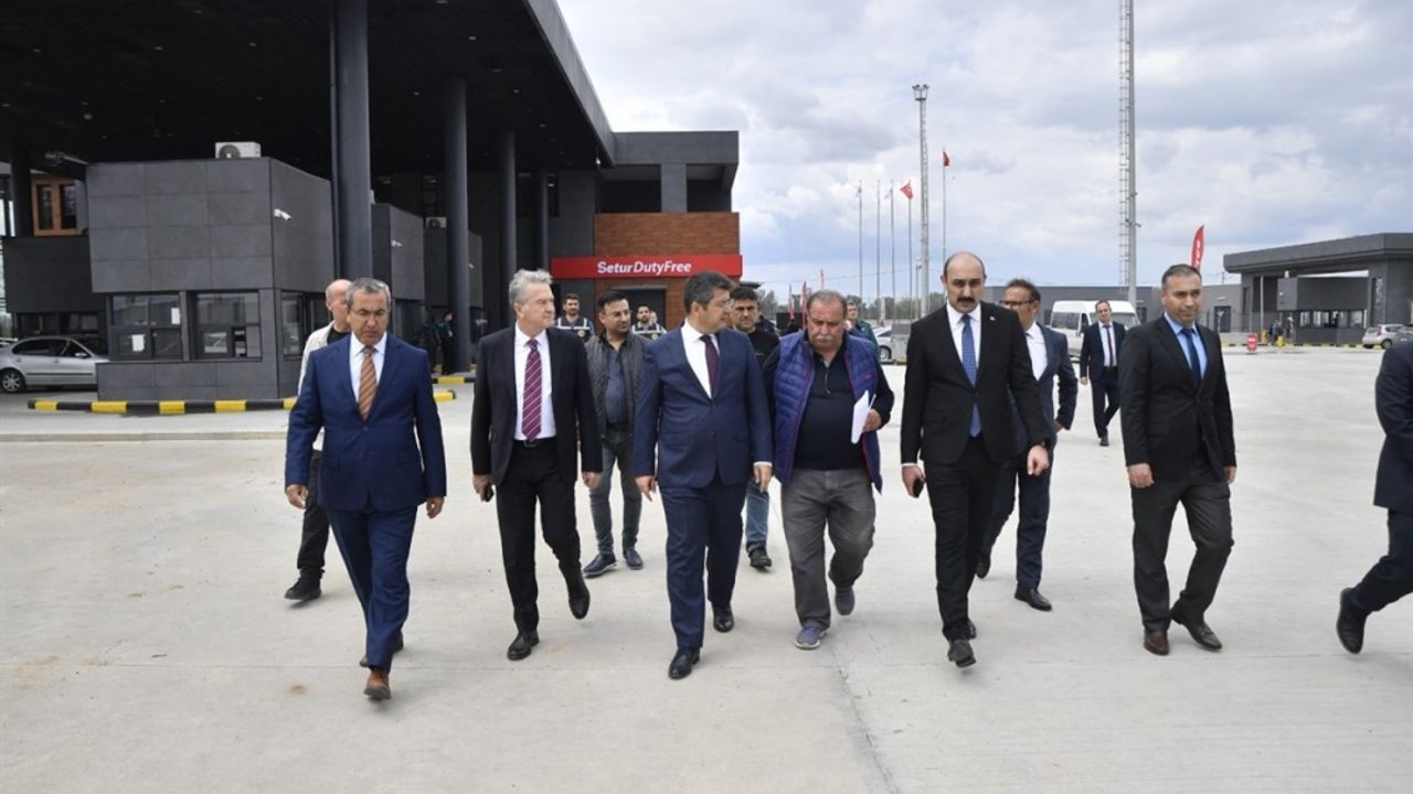 Edirne Pazarkule Gümrük Kapısı'nda modernizasyon çalışmaları tamamlandı