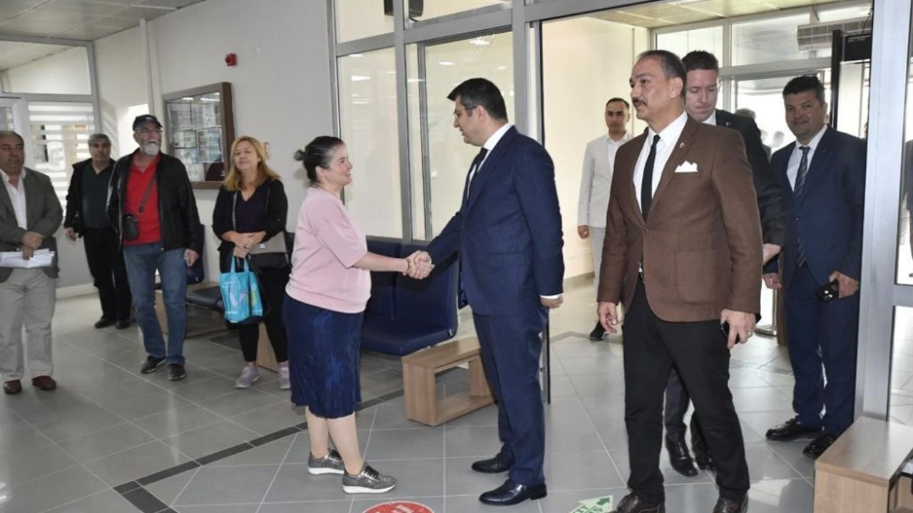 Edirne Valisi Kırbıyık, Tapu Kadastro 14. Bölge Müdürlüğünü ziyaret etti