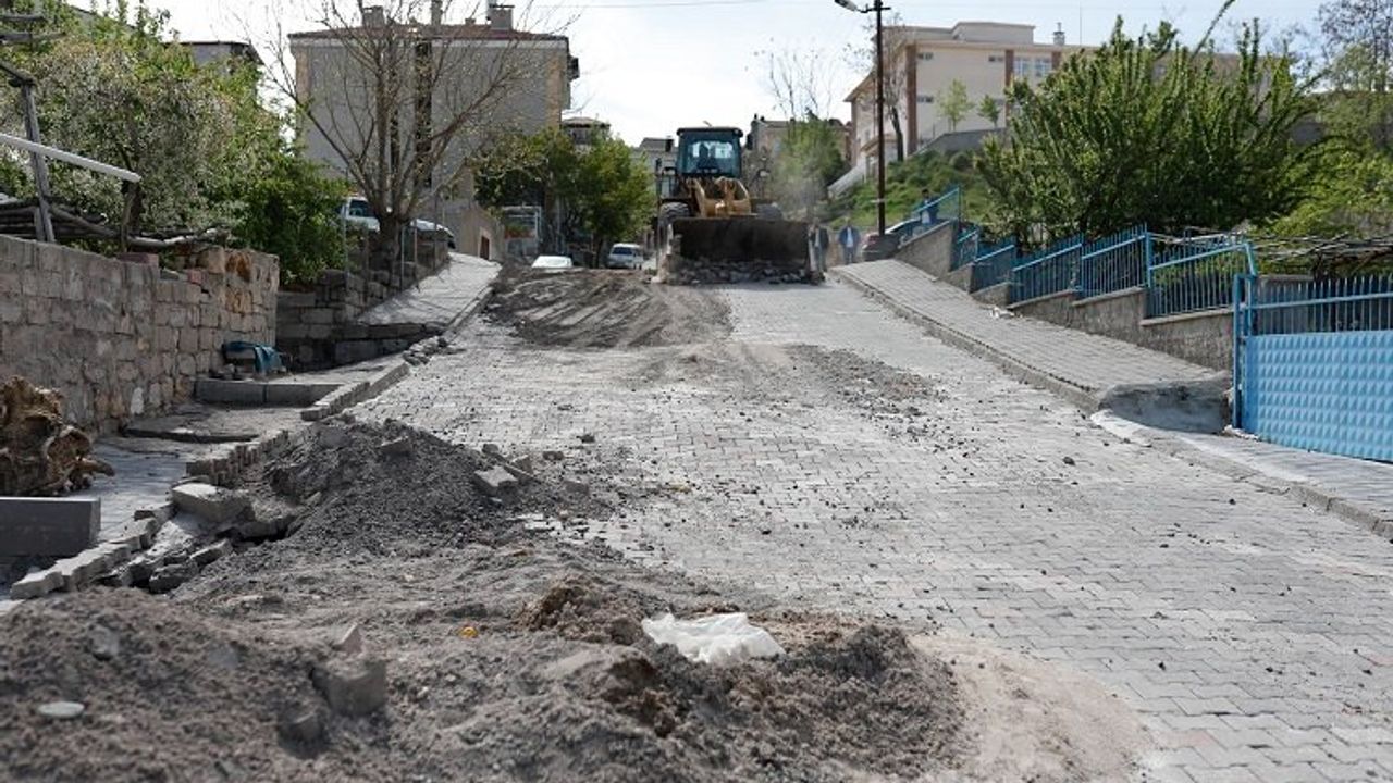 Nevşehir Belediyesi'nden yollara özel çalışma