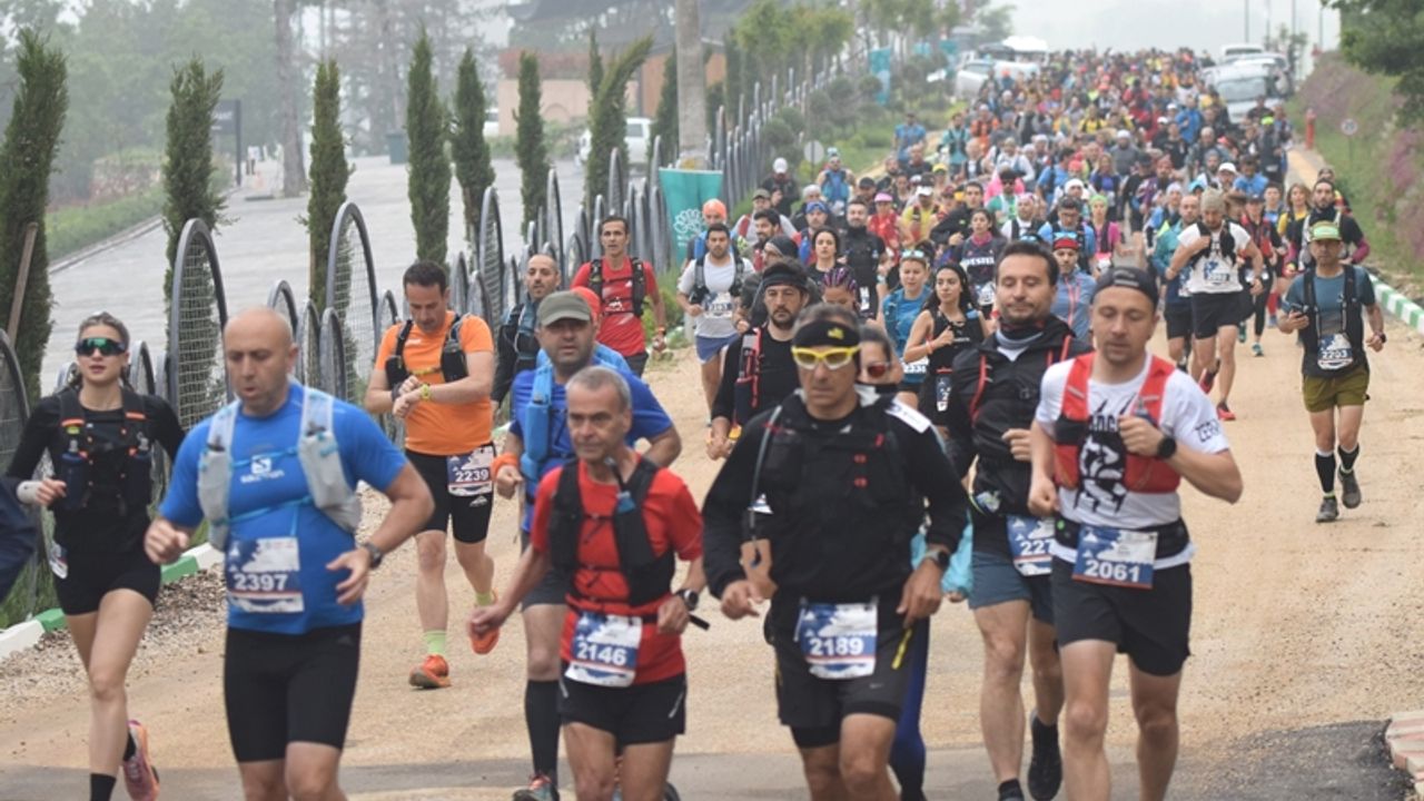 Nilüfer'de SPX Dağyenice Ultra Maratonu’nda heyecan sona erdi
