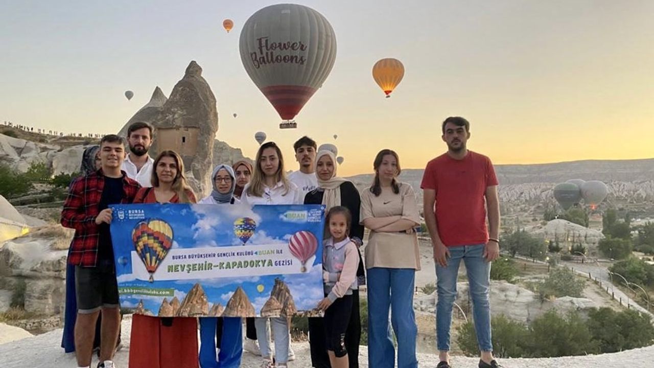 Gençlik Kulübü Üyeleri Unutulmaz Kapadokya Gezisinde Bir Araya Geldi